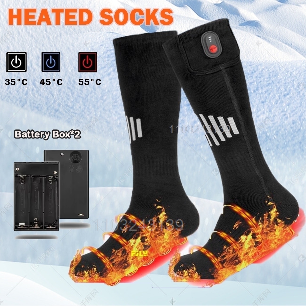 Winter Heated Socks With Batte - Sock Organizer Tray 评论和价格