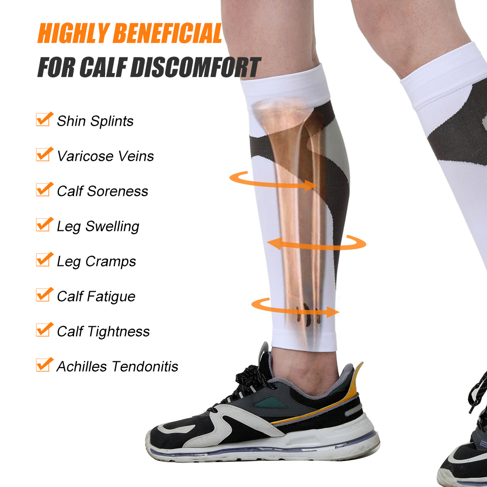 1 Pair Calf Compression Sleeve - Compression Sleeve Calf 评论和价格
