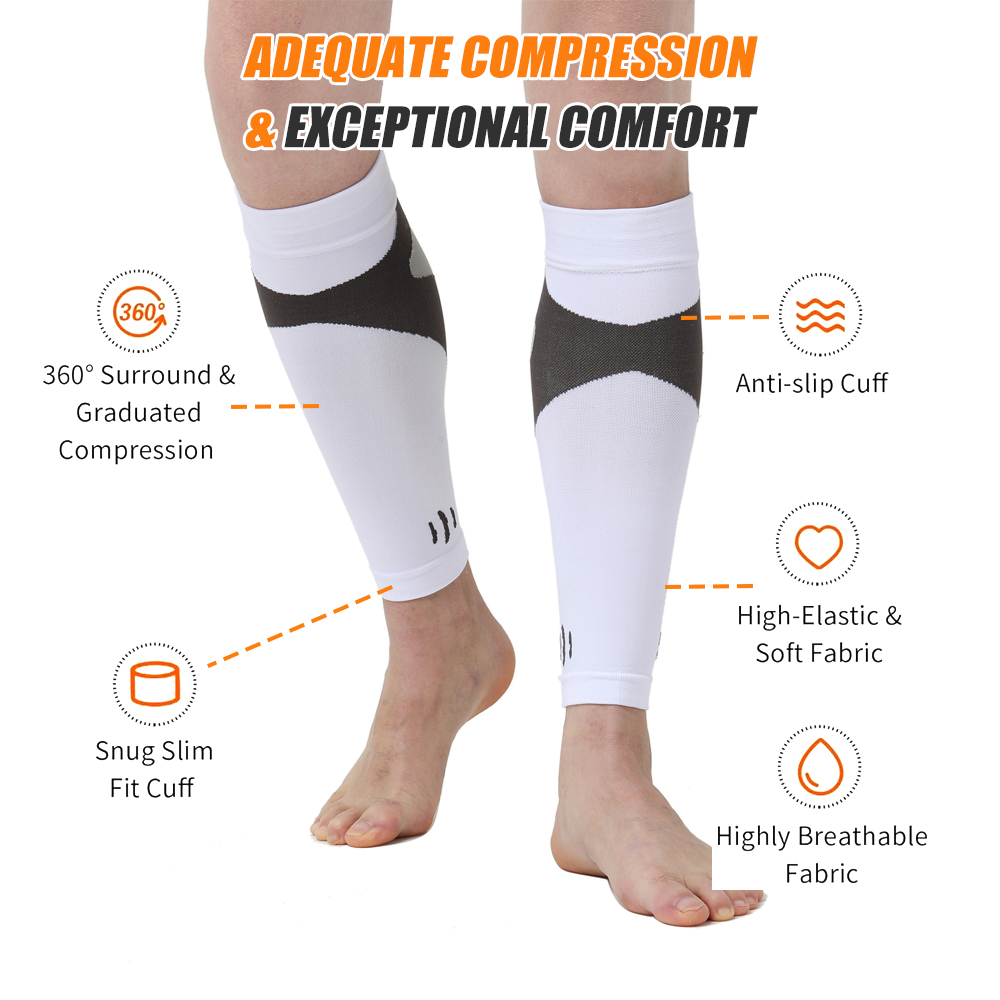 1 Pair Calf Compression Sleeve - Compression Sleeve Calf 评论和价格