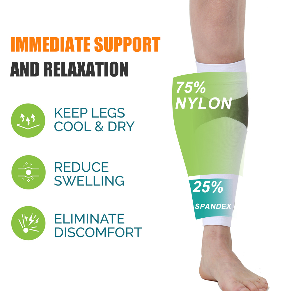1 Pair Calf Compression Sleeve - Compression Sleeve Calf 评论和价格
