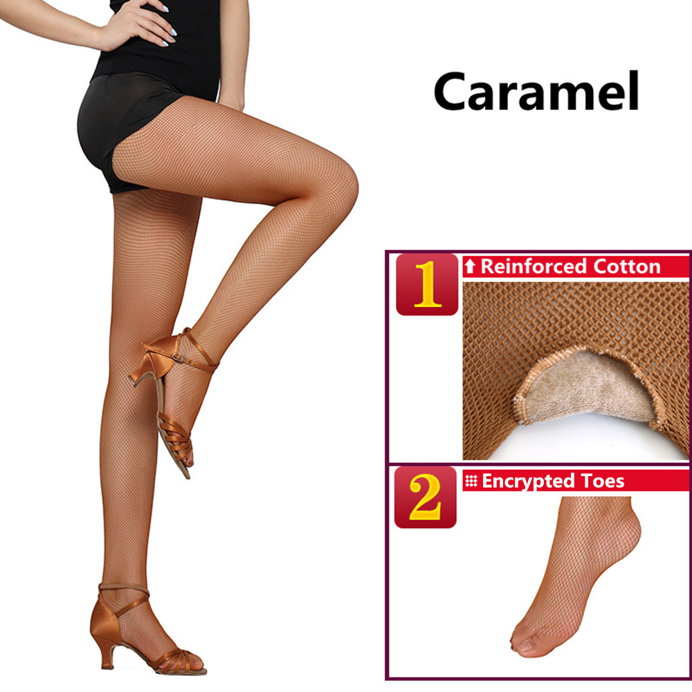Professional Latin Dance Fishn - Fishnet Stocking Women 评论和价格