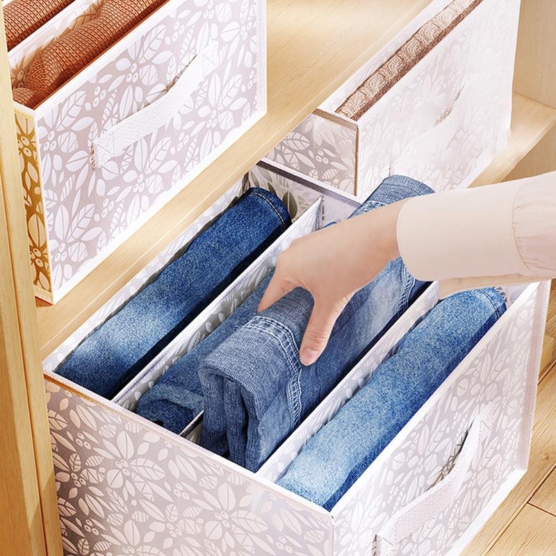 Jeans Compartment Storage Box  - Sock Organizer Tray 评论和价格