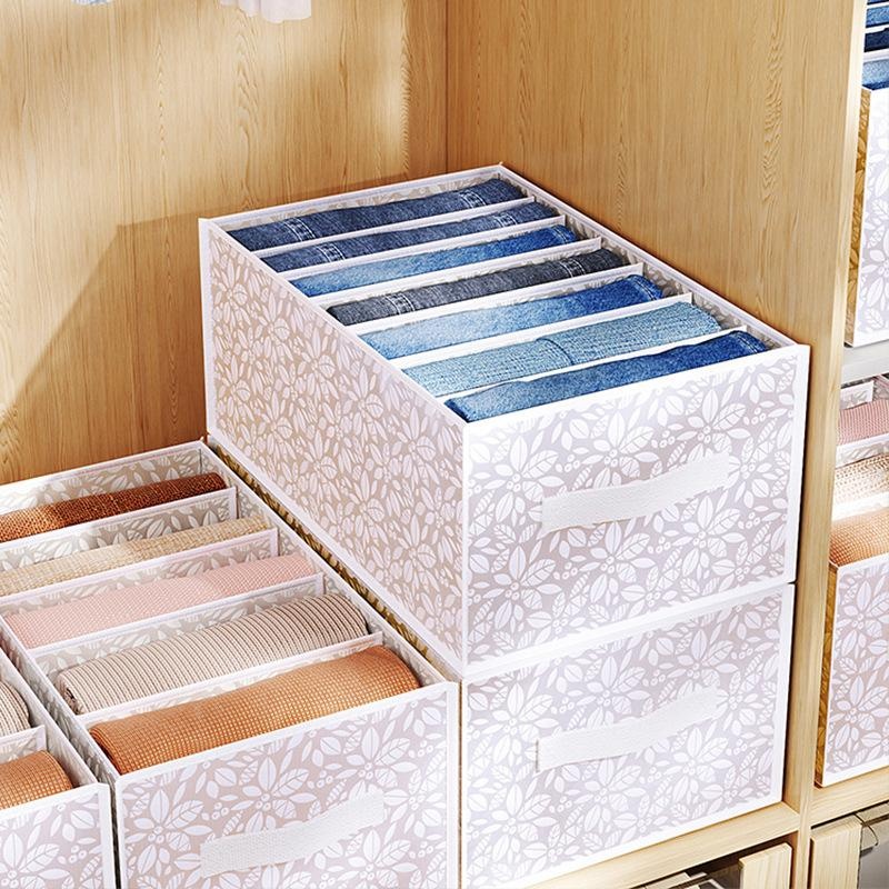 Jeans Compartment Storage Box  - Sock Organizer Tray 评论和价格