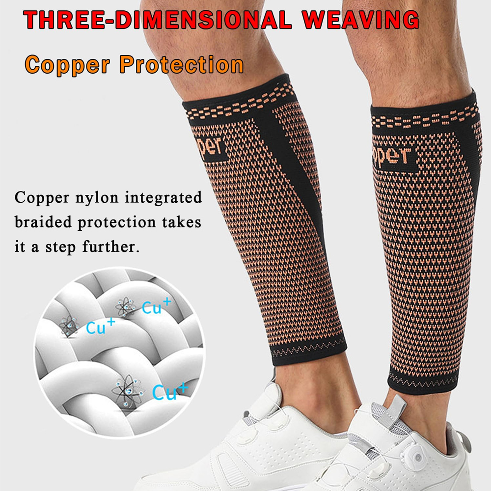 1pc Copper Calf Compression Sl - Compression Sleeve Calf 评论和价格
