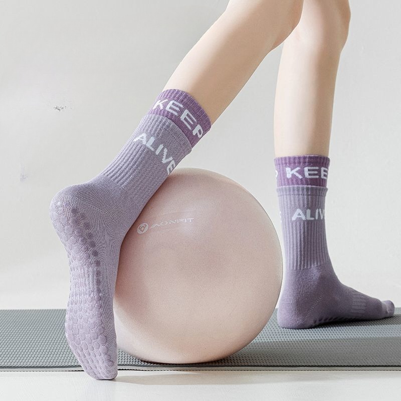 Women's Non-Slip Yoga Socks wi - Grip Sock Yoga 评论和价格