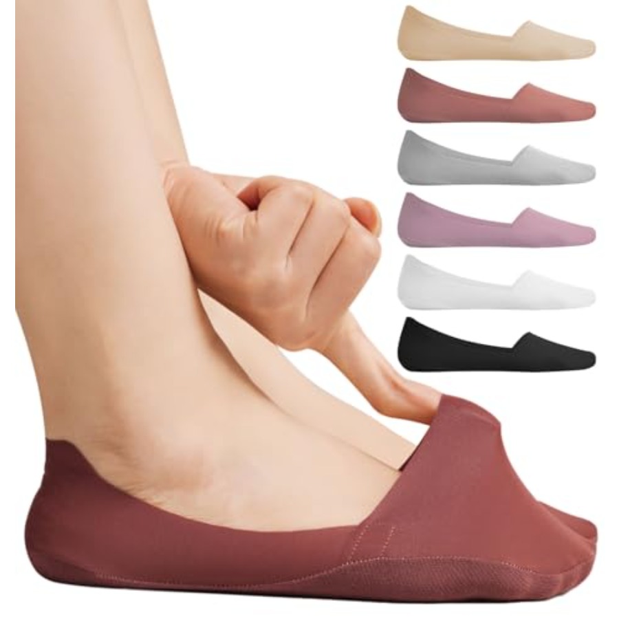 No Show Socks for Women, Non S - Invisibility Sock Loafer 评论和价格