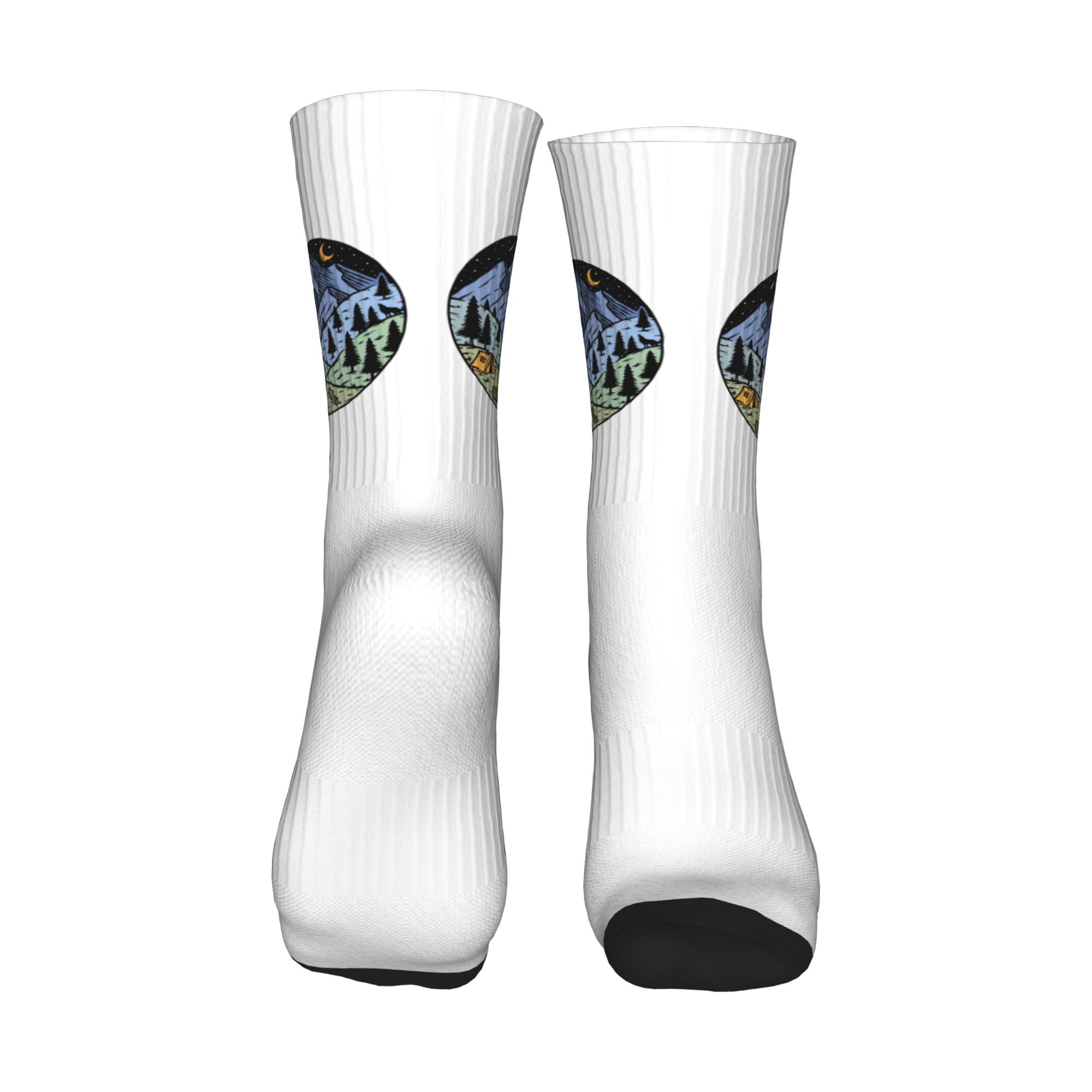 Adventure Camping  Mountain Ca - Dress Sock Men 评论和价格