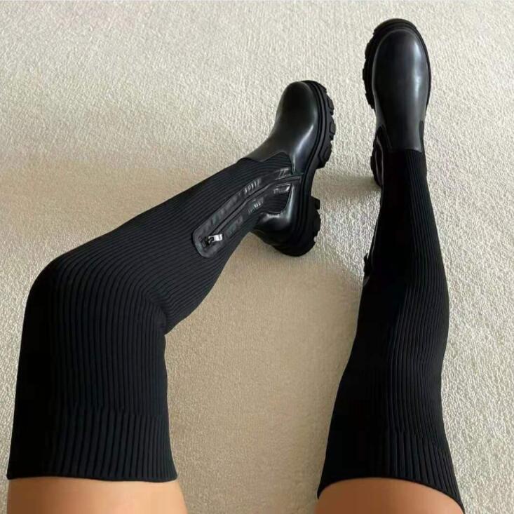Women's Over The Knee Boots St - Knee High Sock Women 评论和价格