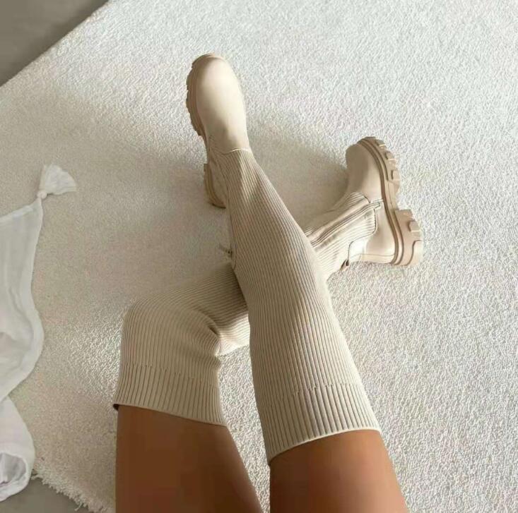 Women's Over The Knee Boots St - Knee High Sock Women 评论和价格