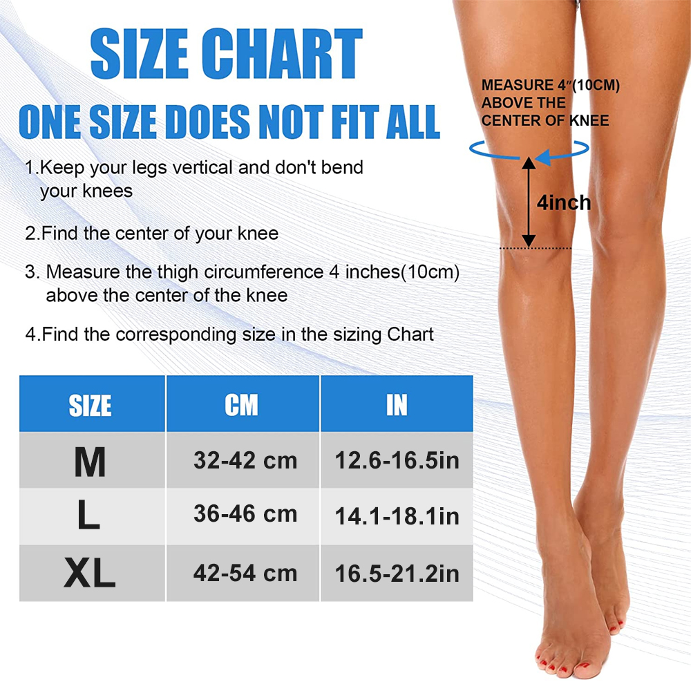 1pc Full Leg Compression Sleev - Compression Sleeve Calf 评论和价格
