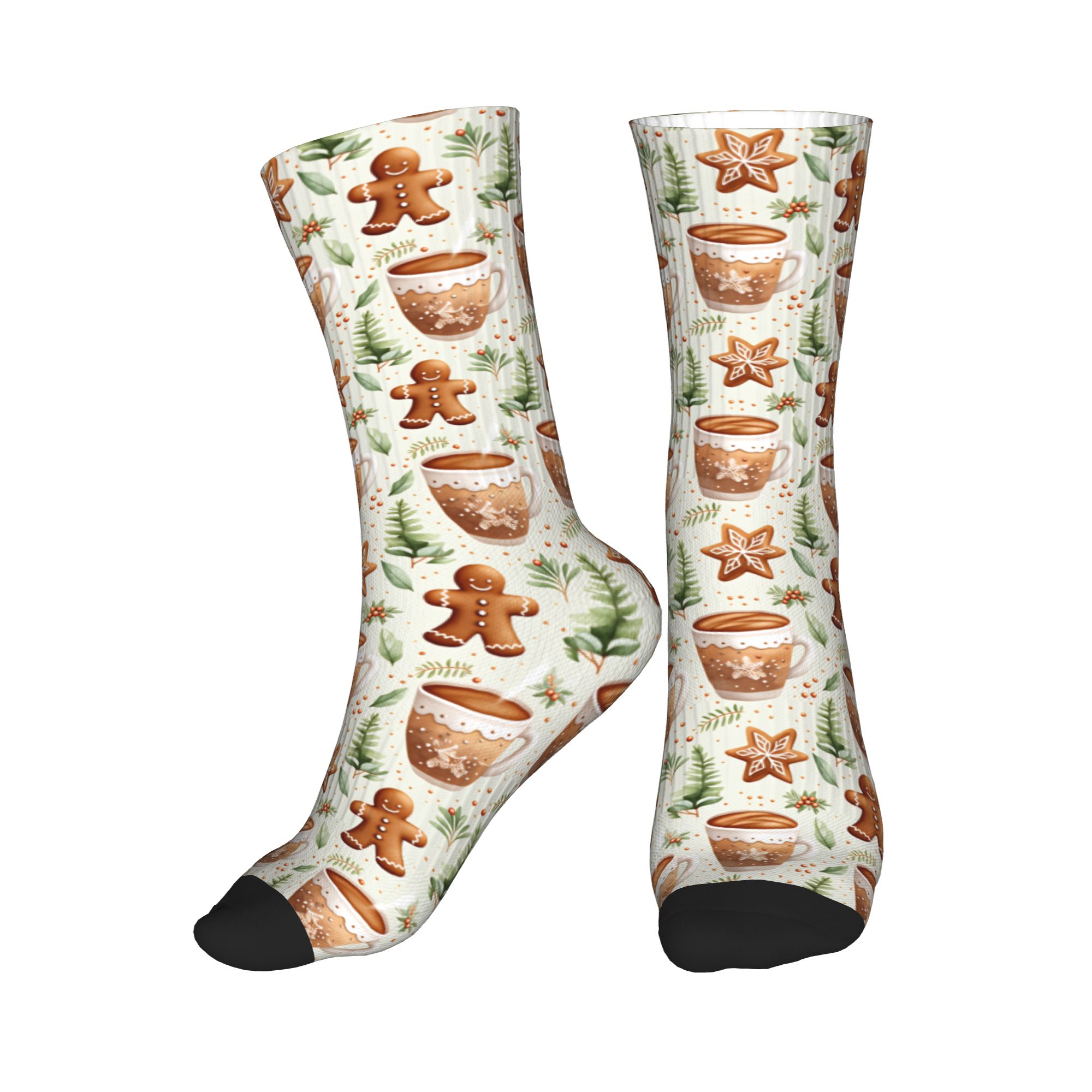 Christmas Gingerbread Man Hot  - Dress Sock Men 评论和价格