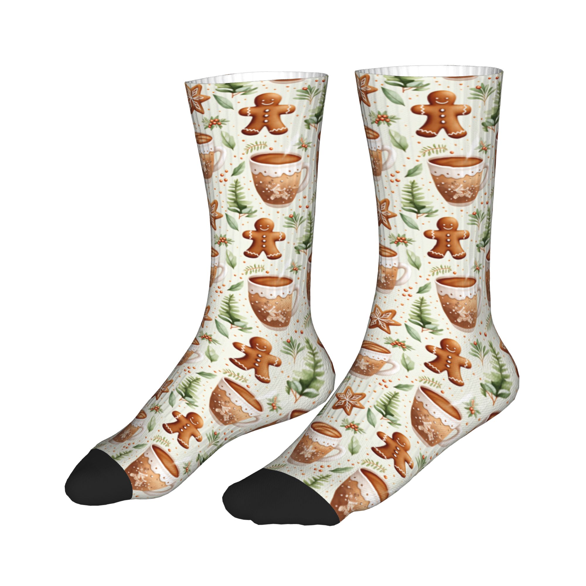 Christmas Gingerbread Man Hot  - Dress Sock Men 评论和价格