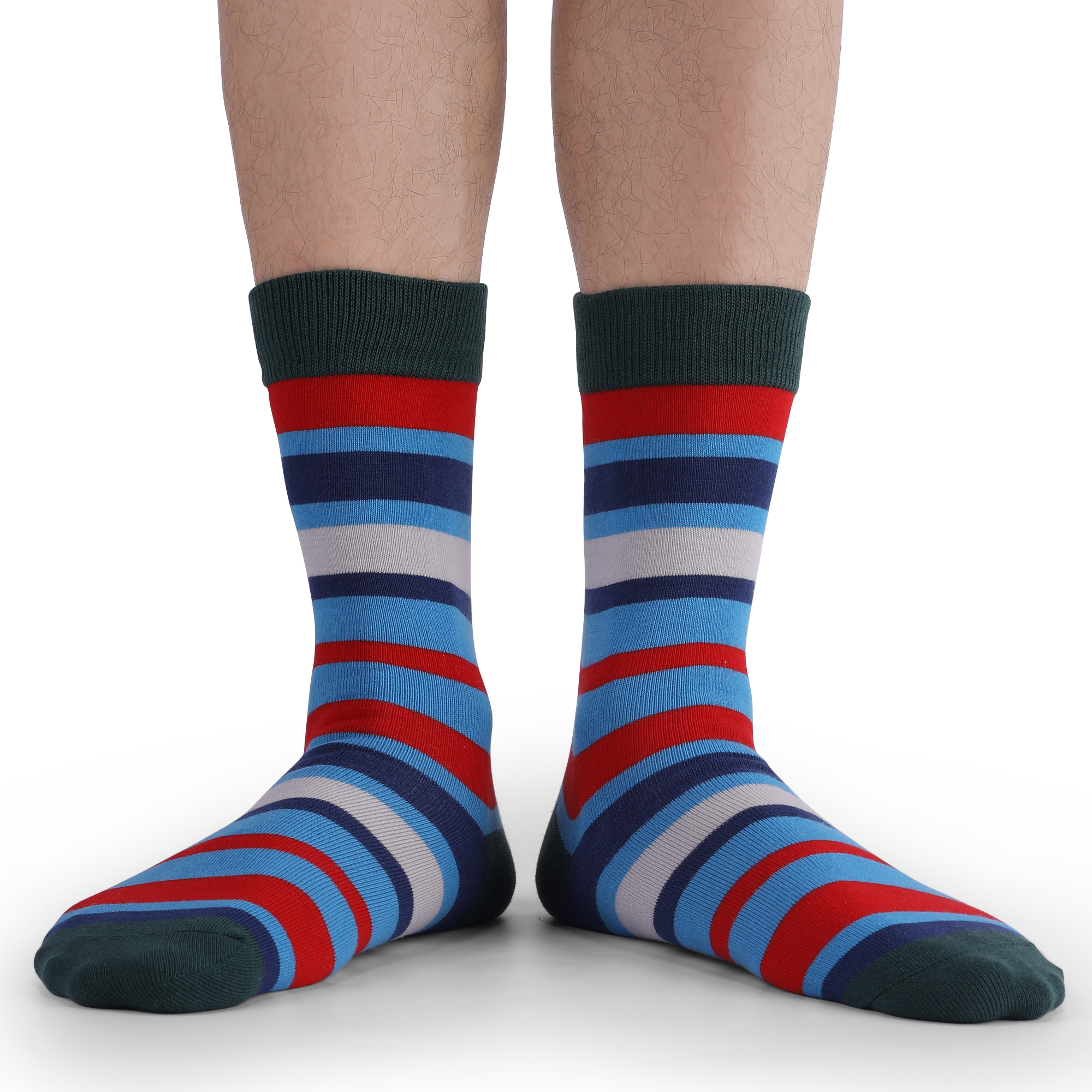 5Pairs Mens Fun Dress Socks, P - Cotton Crew Sock Pack 评论和价格