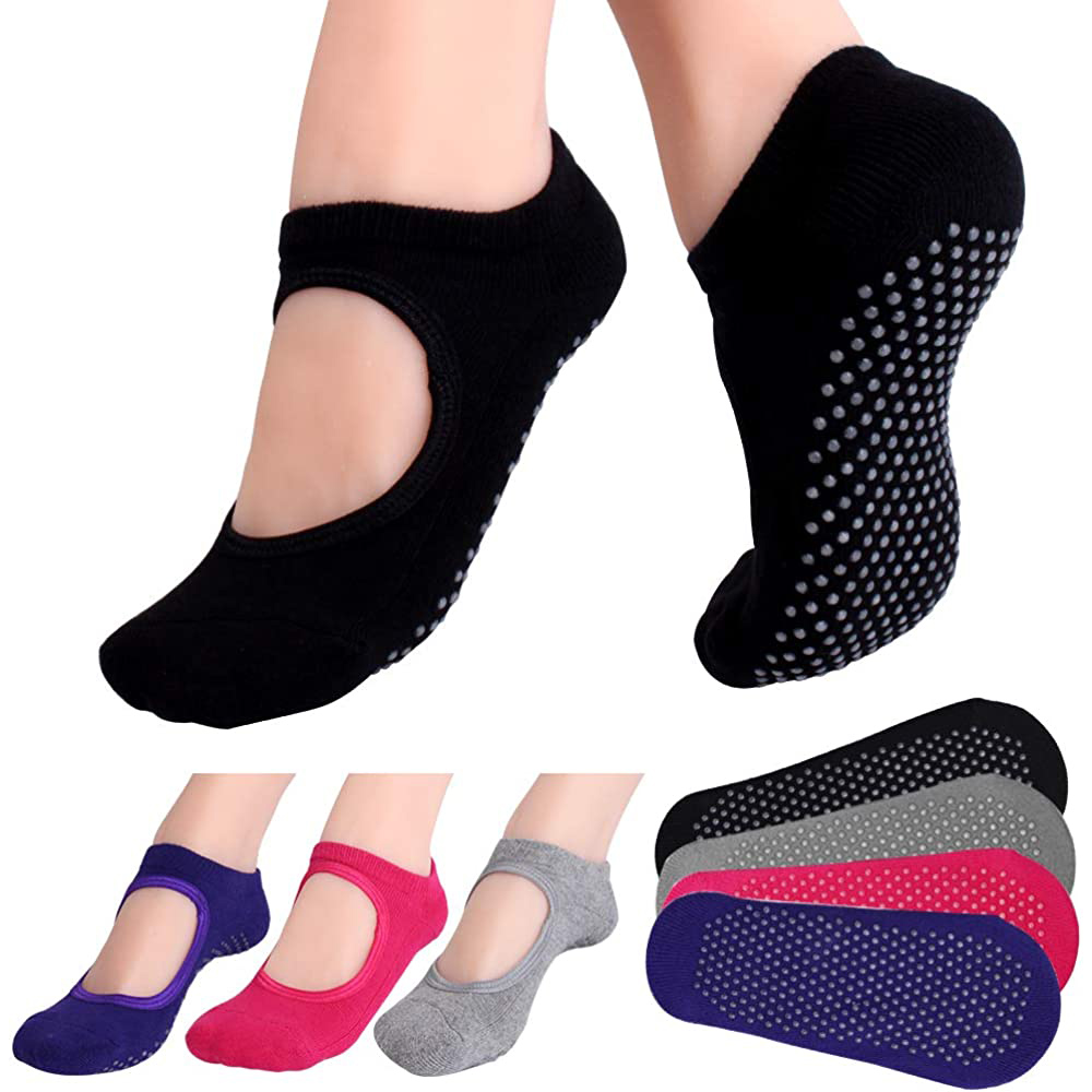 Backless Non-slip Fitness Pila - No Show Sock Women 评论和价格