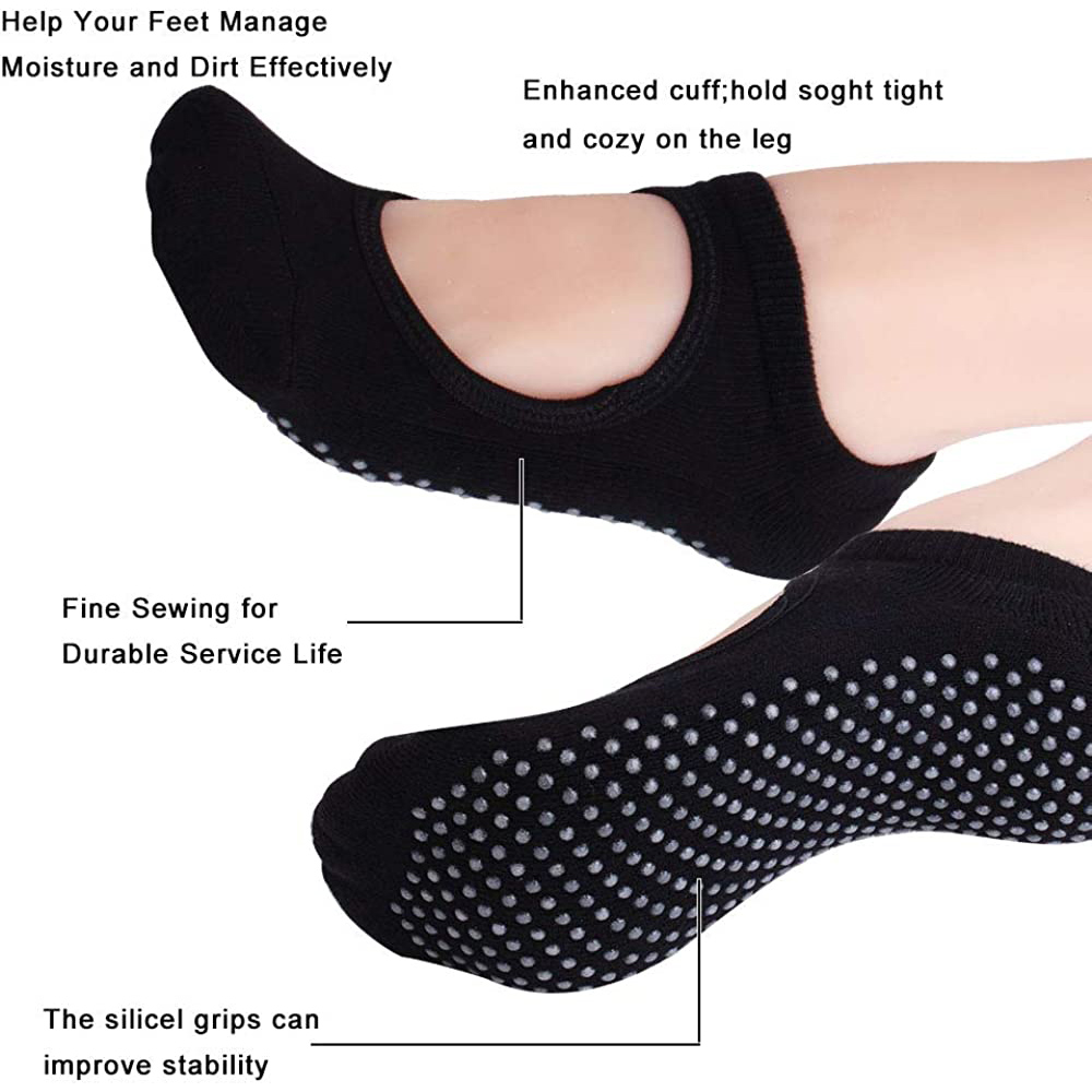 Backless Non-slip Fitness Pila - No Show Sock Women 评论和价格