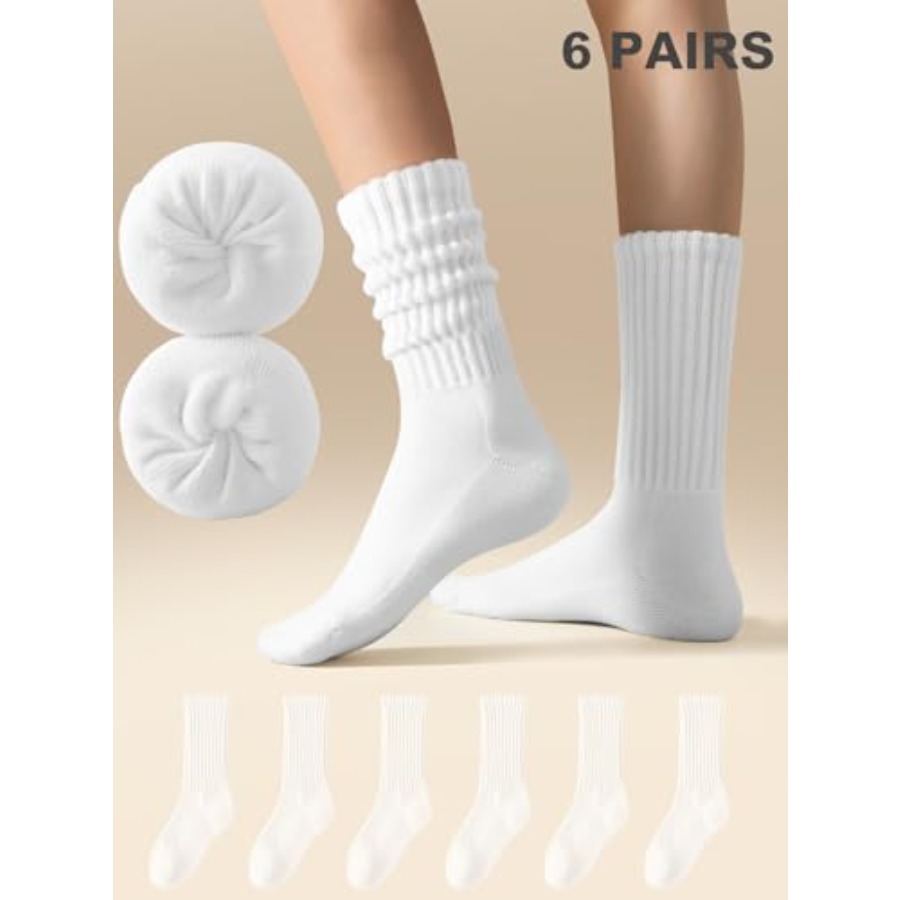HAVE A TREE 3-6 Pack Women's S - Boot Sock Slouchy 评论和价格