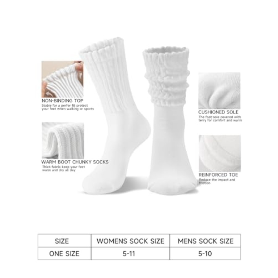 HAVE A TREE 3-6 Pack Women's S - Boot Sock Slouchy 评论和价格