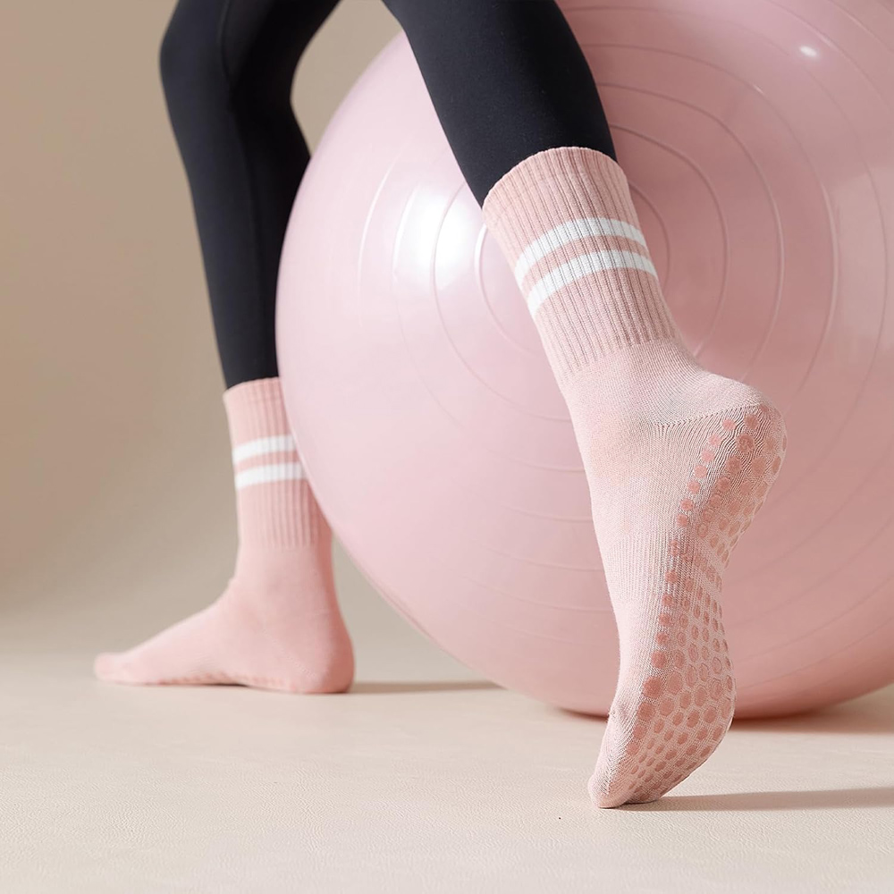 Yoga Pilates Socks with Grips  - No Show Sock Women 评论和价格
