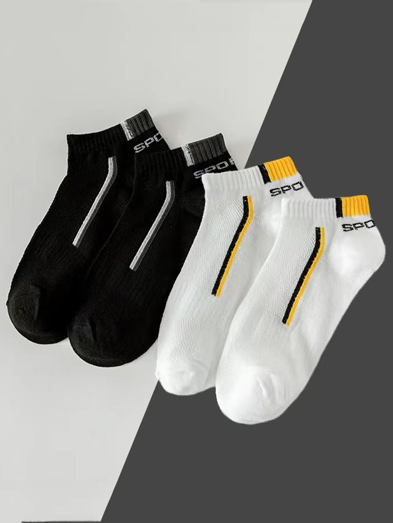5/10/40Pair Men's Anti-Slip An - Ankle Sock Low Cut 评论和价格