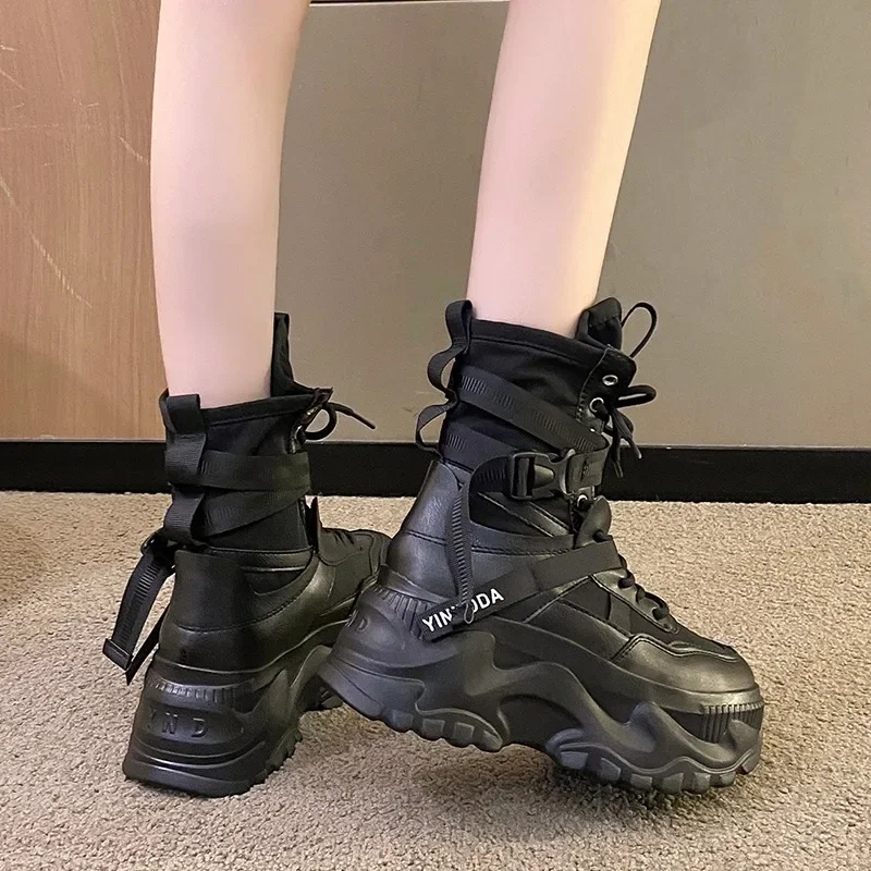 Fashion Women Chunky Platform  - No Show Sock Women 评论和价格
