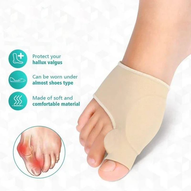 QIWU 1pairToes Corrector Big T - Ankle Brace Sock 评论和价格