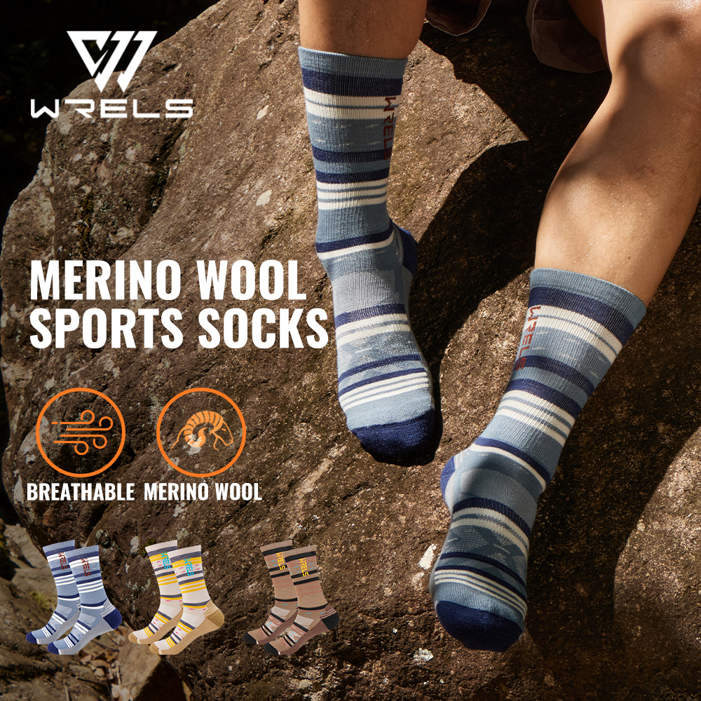 WRELS 1/2/3pairs Merino Wool S - Wool Hiking Sock 评论和价格