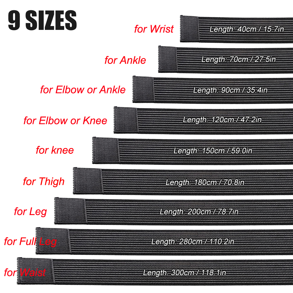 1PCS 40-300cm Compression Band - Compression Sleeve Calf 评论和价格