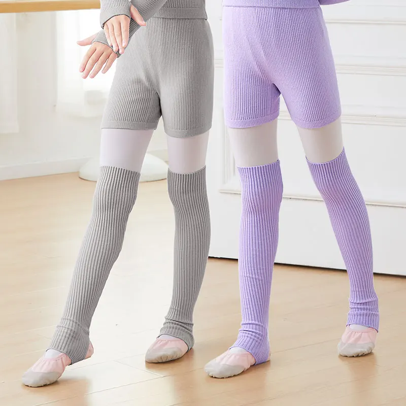 Kids Ballet Leg Warmers, Girls - Thermal Sock Winter 评论和价格