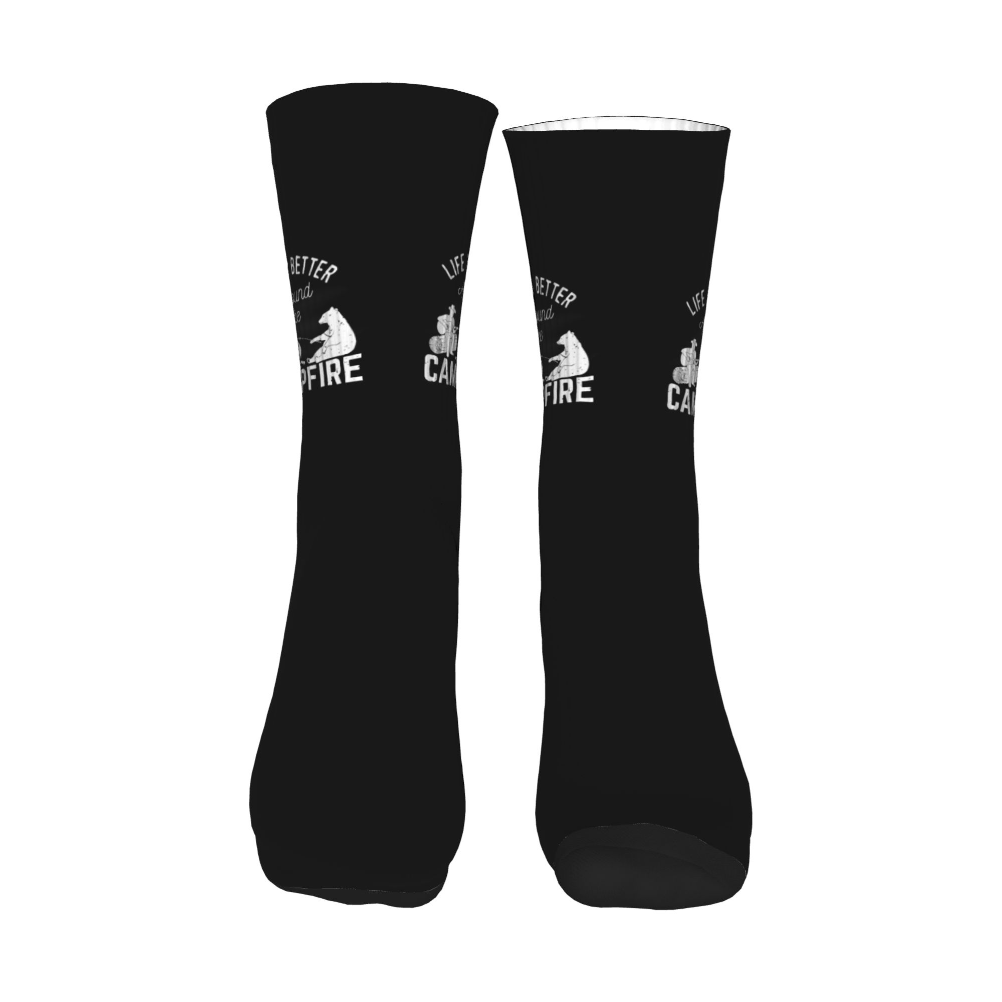 Happy Camper Adventure Camping - Dress Sock Men 评论和价格