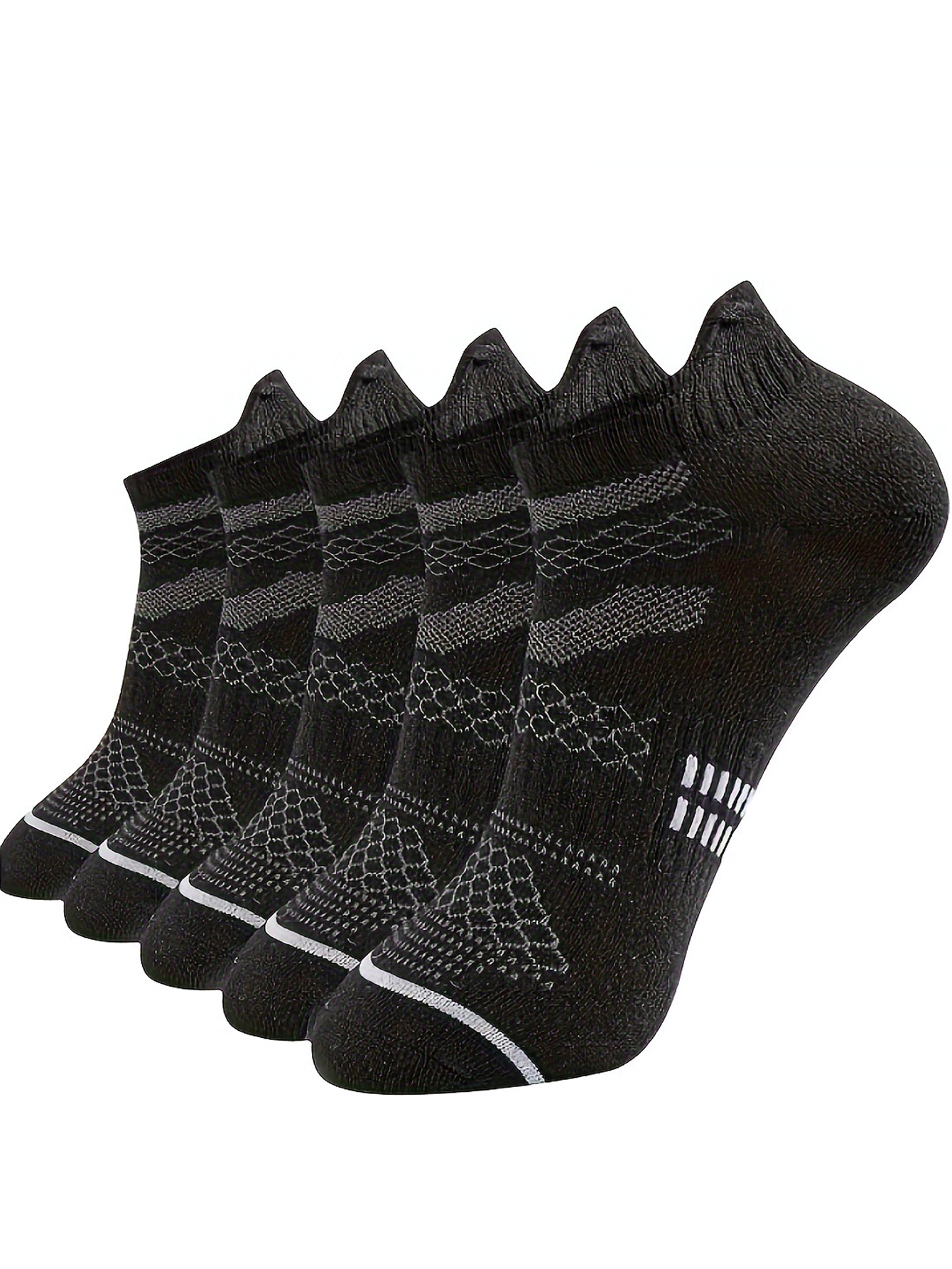 5Pairs Soft Padding No Show So - No Show Sock Women 评论和价格