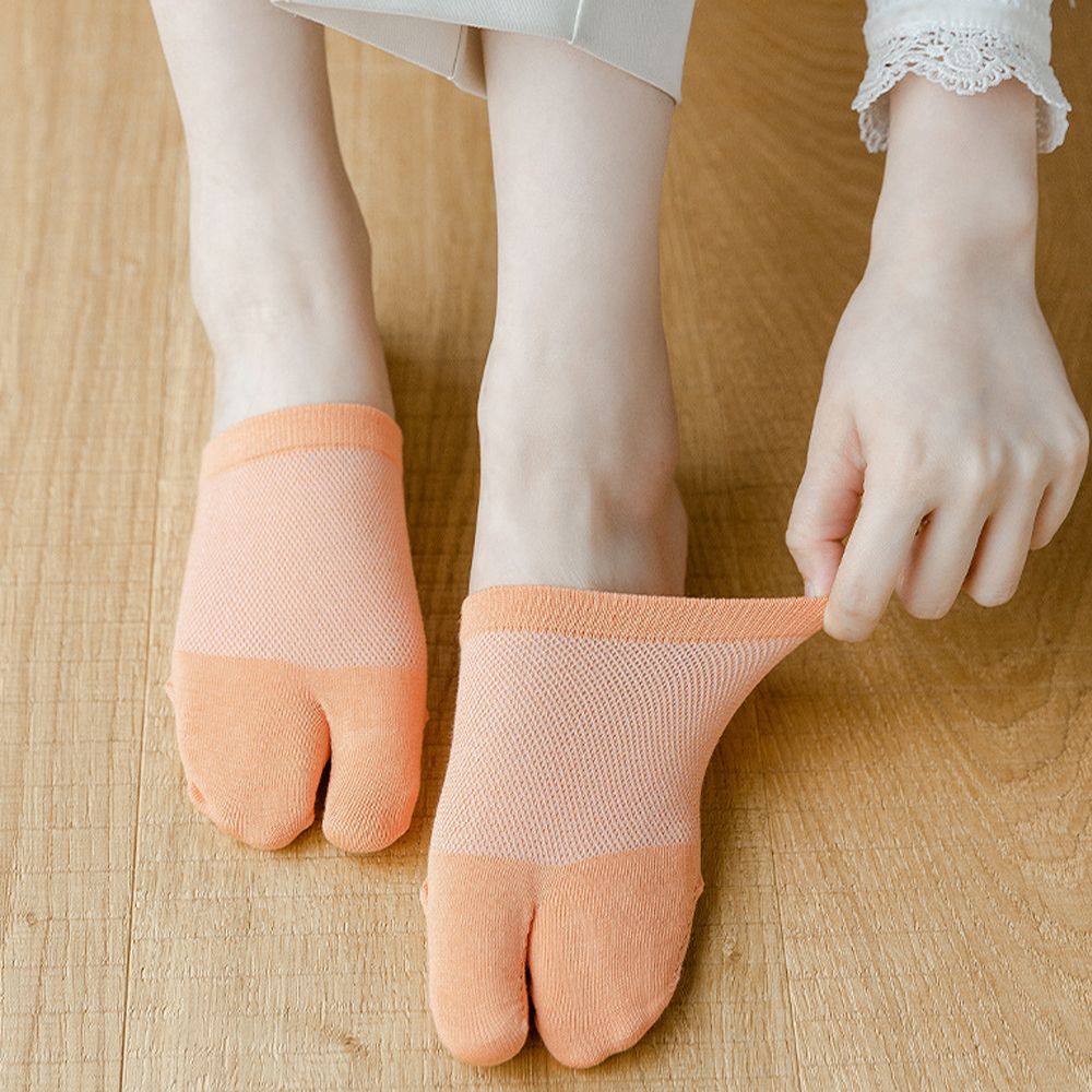 Lovely Cute Cotton Summer Mesh - Toe Sock Split 评论和价格