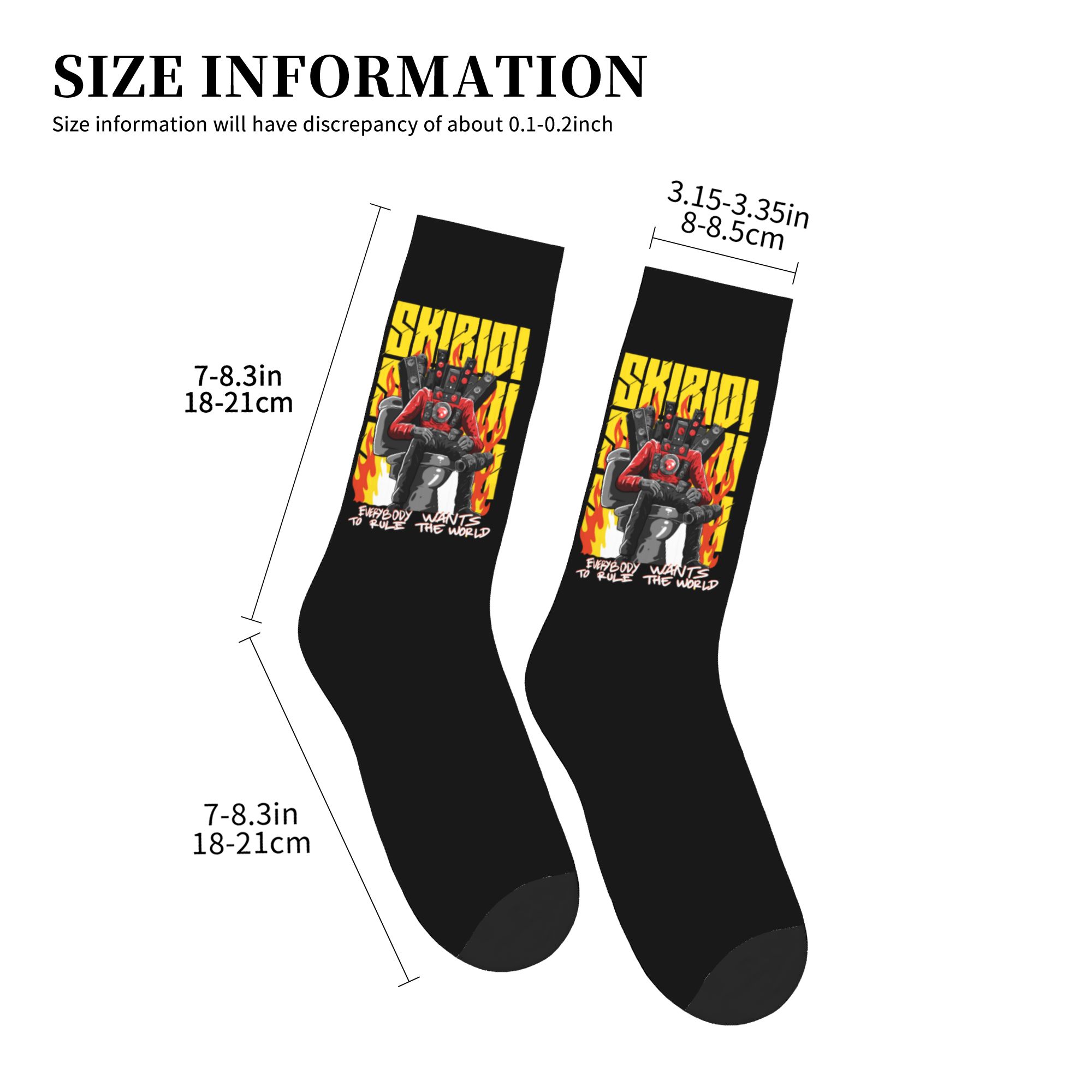 Hot Game Titan Speakerman Skib - Dress Sock Men 评论和价格