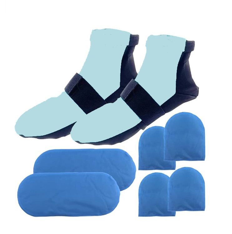 Sky blue burns injury relaxes  - Cotton Crew Sock Pack 评论和价格