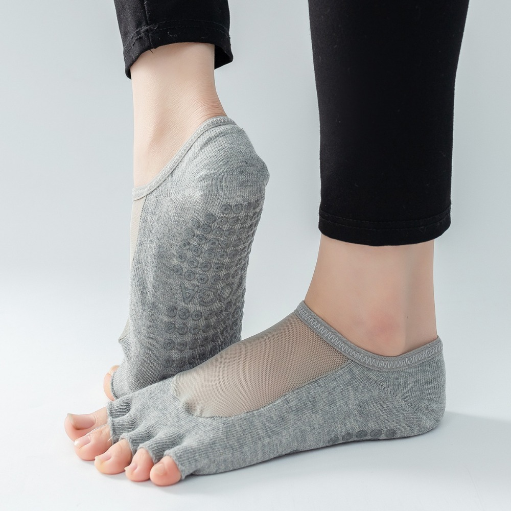Mesh Split Toe Half Finger Yog - Toe Sock Split 评论和价格