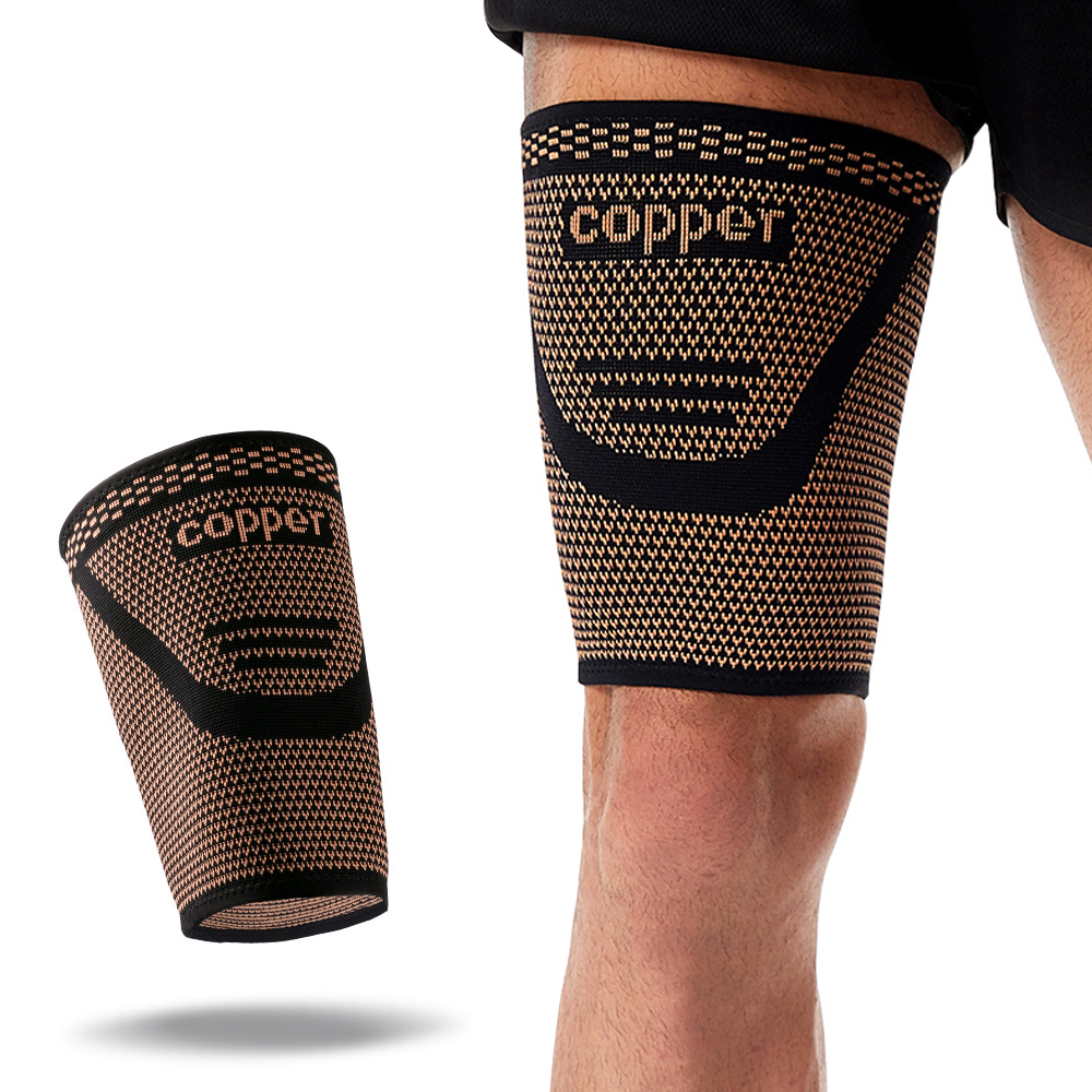 1pc Copper Thigh Compression S - Compression Sleeve Calf 评论和价格