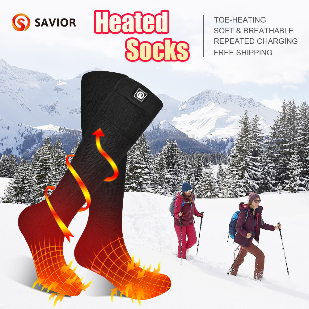 SAVIOR Heated Winter Thermal H - Thermal Sock Winter 评论和价格