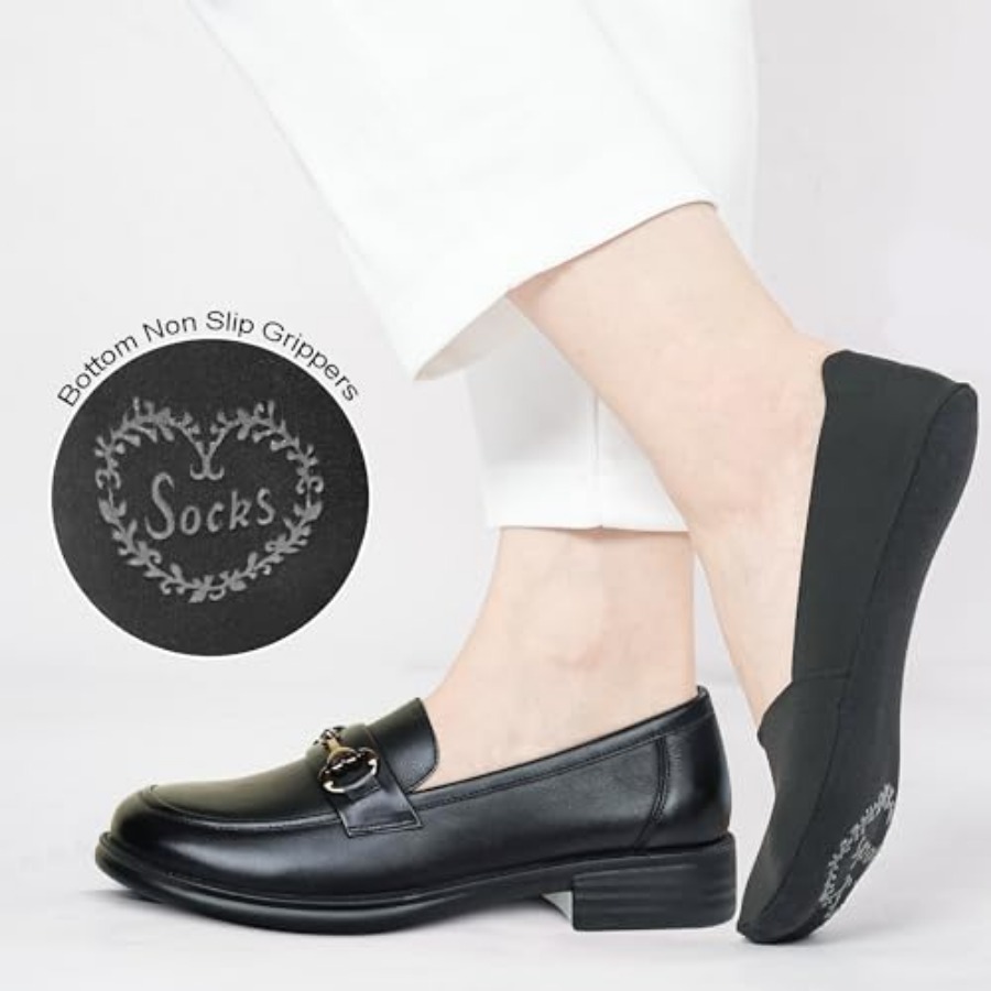 floconssy No Show Socks Womens - Invisibility Sock Loafer 评论和价格