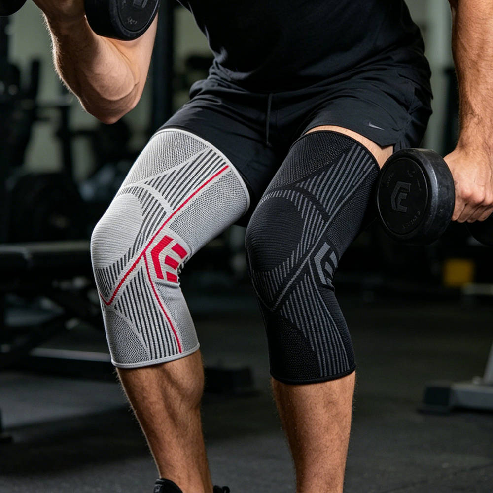 Anti Slip Silicone Knee Brace, - Compression Sleeve Calf 评论和价格